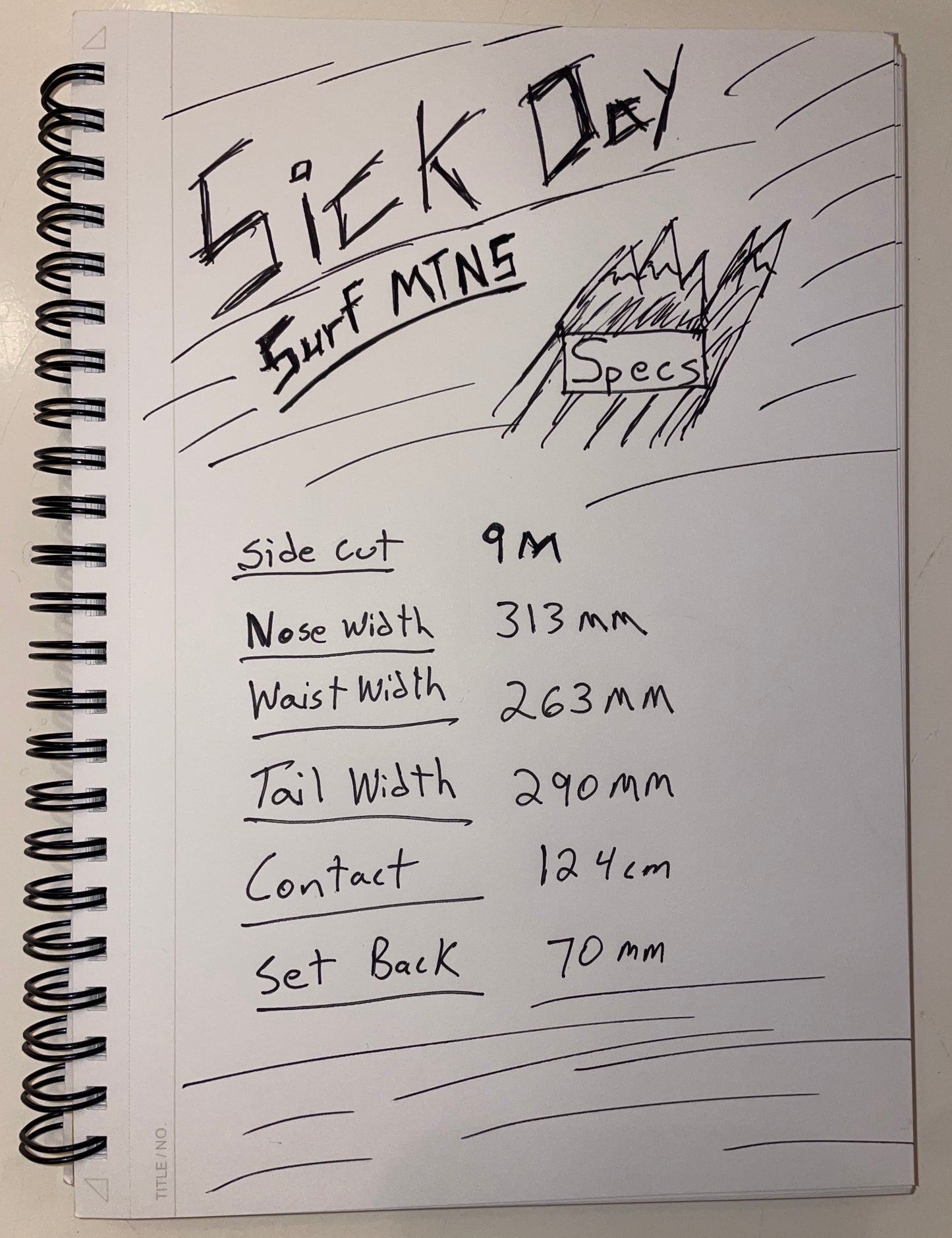 The Sick Day / snowboard